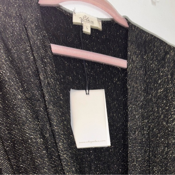 Elan Elegant black with gold shimmer Dress NWT - Picture 2 of 3